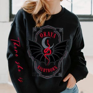 Oraya Nightborn Sweatshirt Kronen von Nyaxia Carissa Roadbent offiziell lizenziert