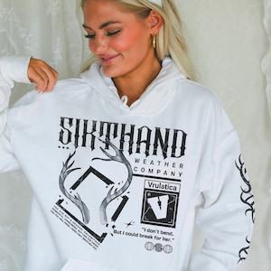Sikthand Weather Company Hoodie Clecanian Series by Victoria Aveline Officially Licensed