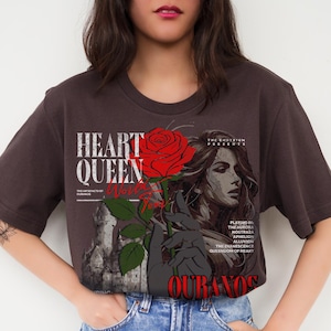 Koszulka Heart Queen World Tour Artefakty Uranosa Nisha Tuli Próba Królowej Słońca