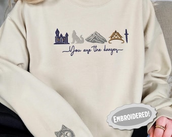 Direbound You Are The Danger EMBROIDERED Sweatshirt Officially Licensed Sable Sorensen