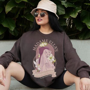Madame Ellas Dressmaker Sweatshirt Officially Licensed Jenny Hickman Cozy Romantasy Merch