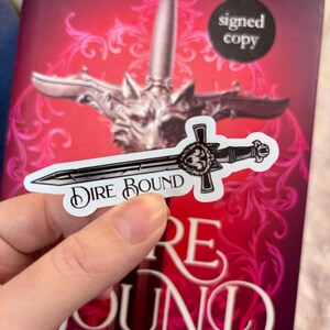 Dire Blade Vinyl Sticker Direbound - Kiss Cut and Die Cut available! image 2