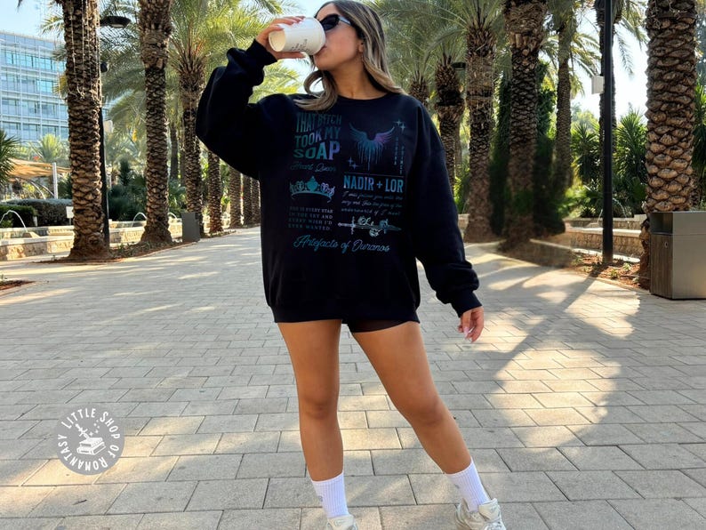 Artefacts of Ouranos Quotes Aurora Colors Nisha J Tuli Sweatshirt Trial of the Sun Queen