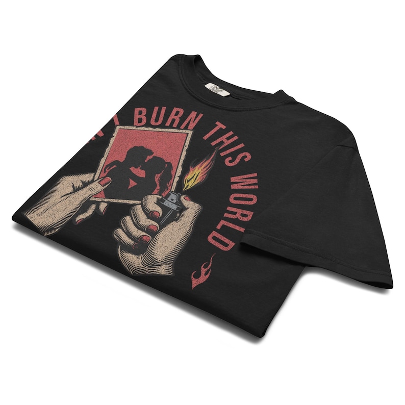 Burn This World Dianna Shirt AMBER V NICOLE Officially Licensed Book of Azrael Gods & Monsters