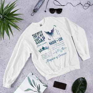 Artefacts of Ouranos Quotes Aurora Colors Nisha J Tuli Sweatshirt Trial of the Sun Queen