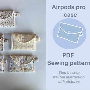 Airpods pro case PDF sewing pattern