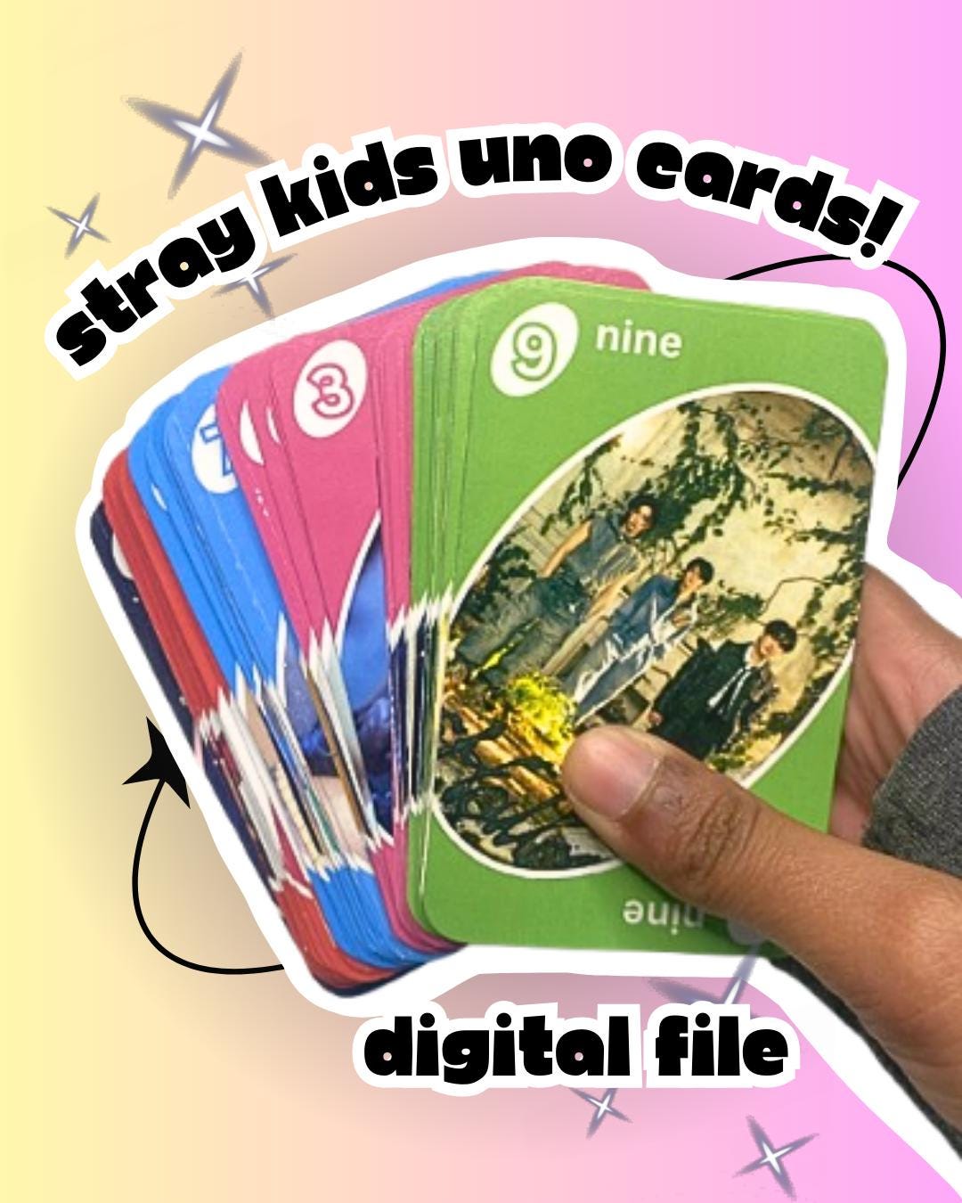 Stray Kids Card Deck - Etsy