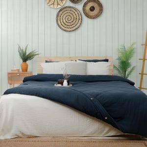 Boho Duvet Cover %100 Organic Cotton, Breathable and Lightweight Gauze Duvet Cover Set, Unparalleled Softness Muslin Duvet Cover