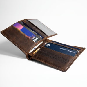 Welder Wallet Gift Welder Mens Wallet Personalized Genuine Leather Custom Wallet Gift For Him Gift Husband Boyfriend Gift Men Wallet 7