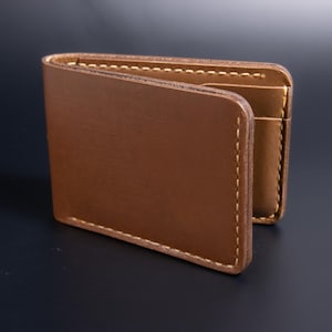 Cartera de cuero personalizada para hombre Cartera para hombre Cartera grabada Cartera de cuero para padrinos de boda Cartera personalizada Regalo para novio Regalo de aniversario para él
