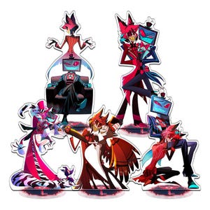 Hazbin hotel acrylic stand - Etsy 日本