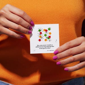 Mid-Century Modern Inspirational Cards, Affirmation Quote Cards, Motivational Cards, Positivity Cards, Mindfulness Cards, Self Care