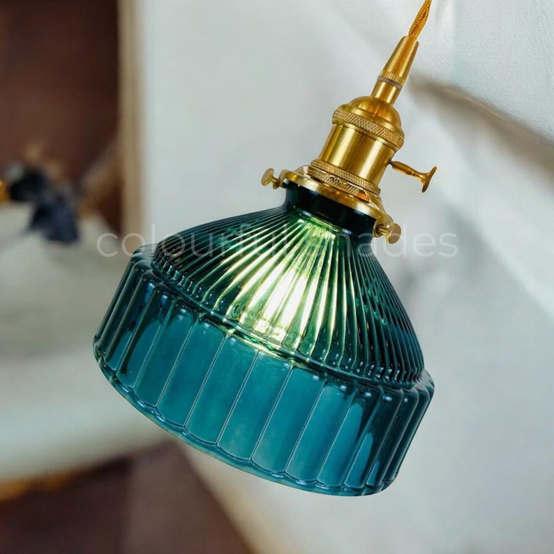 Hanging Ceiling Light, LED Light, Nordic Pendant Light, Glass Lampshade