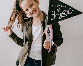 First Day of School Flag | Back to School Flag