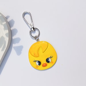 SKZOO Bag Charm – BbokAri Clay Keychain | Handmade Custom Kpop Accessory