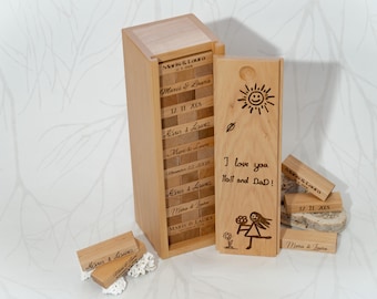 Personalized Rustic Wedding Guest Book Alternative: Winter Keepsake