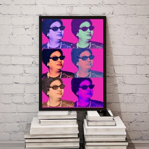 Lebanese, Arabic Umm Kulthum, Wall Art, Poster, Egypt, Retro, Print Download, Living Room, Office, Gift, Travel, Vintage, Decor