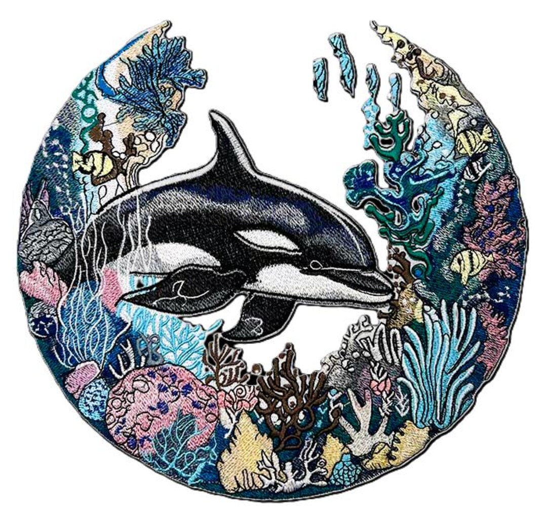 Orca Machine Embroidery Designs Multiple Sizes XS XXL, Killer Whale ...