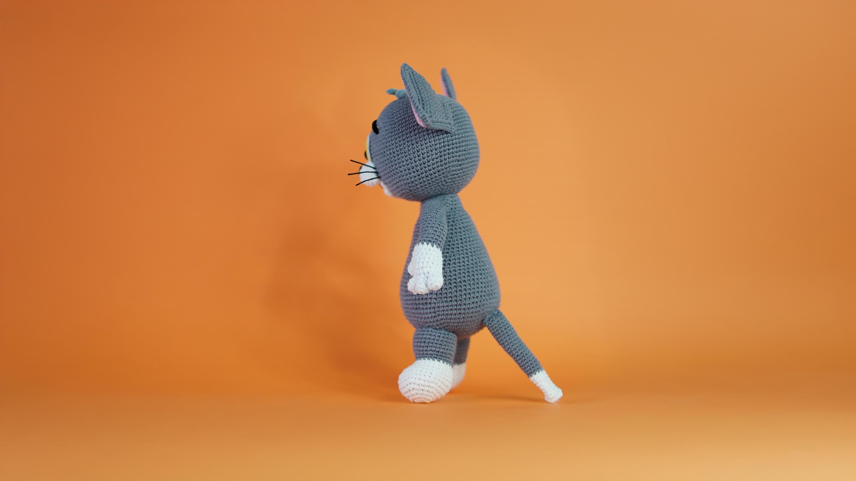 Tom the Cat Crochet Pattern Amigurumi Tom Doll DIY Crochet Fun - Etsy