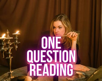 In-Depth One Question Tarot Reading: Fast Psychic Insights
