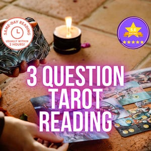 Lecture du tarot en 3 questions, Lecture psychique approfondie, Lecture psychique approfondie, Lecture psychique précise, Lecture psychique d'amour, Lecture psychique de tarot
