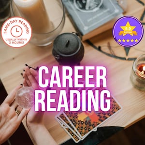 2025 Career Reading, Same Hour in Depth Career Reading, , Psychic Reading, Tarot Cards Reading, Medium Career Reading, Money Reading