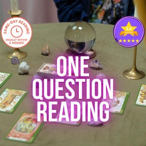 1 Eine Frage Lesen Same Stunde In der Tiefe, Eine Frage Tarot Lesen, Schnelle psychische Liebe Lesen, Genaue Einblicke in Ihre Beziehung