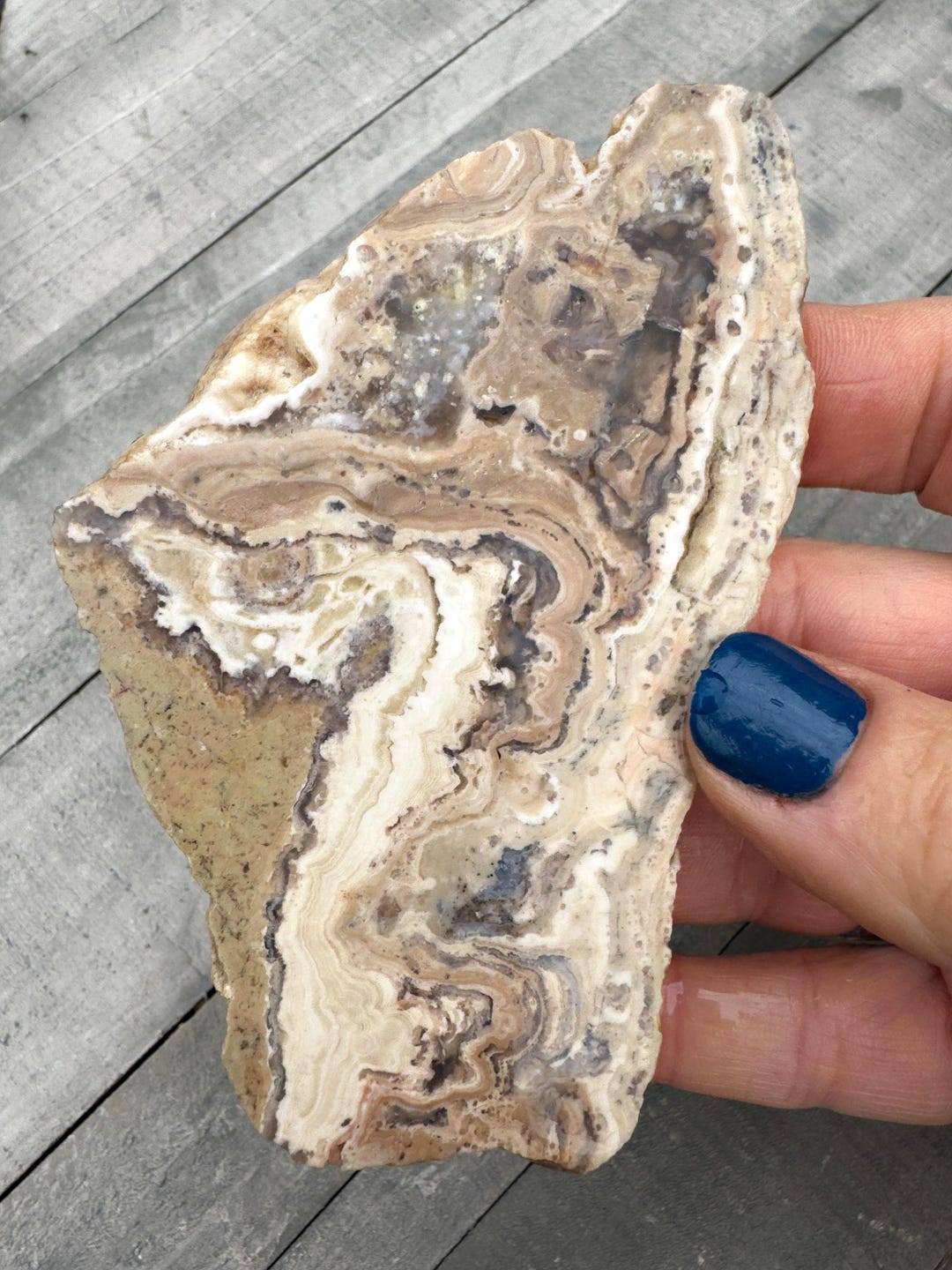 Cashmere Stone Lapidary Slab: Rough Stone for Cabbing - Etsy