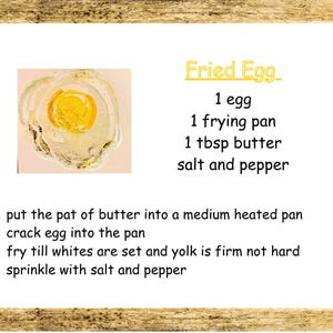 Ricetta base a base di uova per divertimento