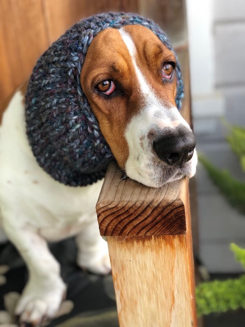 Basset Hound Snood Knit Dog Snood Snood for dogs Dog lover Etsy