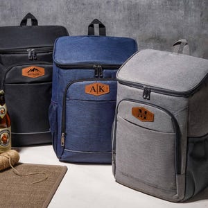 Custom Lunch Cooler Backpack,Personalized Groomsmen Gift Bag,Hiking Cooler Backpack,Groomsmen Proposal Gift,Golf Beer Cooler,Gift for Him