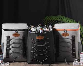 Custom Lunch Cooler Backpack,Personalized Groomsmen Gift Bag,Hiking Cooler Backpack,Groomsmen Proposal Gift,Golf Beer Cooler,Gift for Him