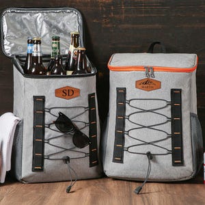 Enfriador de padrino personalizado, Enfriador de cerveza de golf, Mochila enfriadora de almuerzo, Regalo de Navidad, Bolsa aislada, Regalo de boda, Enfriador de picnic en la playa de senderismo grabado