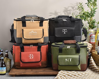 Bolsa térmica personalizada para padrinos de boda, bolsa térmica para cerveza personalizada, regalo para padrinos de boda, bolsa térmica bordada para cerveza de golf, regalos para despedidas de soltero