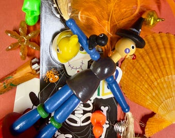 Halloween-skattväska, Halloween-prydnadssaker och skatter, Halloween-skopväska