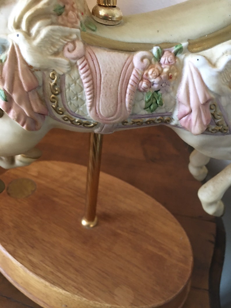 Vintage San Francisco Music Box Company Carousel Horse Music Etsy