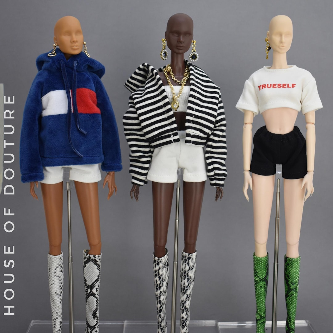 Bjd 1/6 YOSD dress jumpsuit and legging set