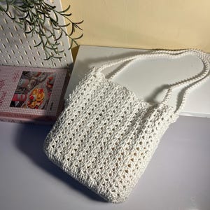 Luna handmade crochet bag