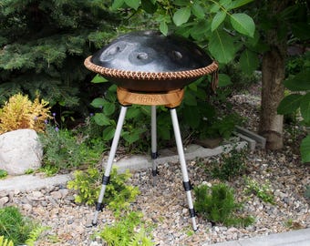 Orbis mk.3 Universal Handpan Telescopic Stand, Natural Ash. Fits handpans, pantams, tongue drums and other percussions