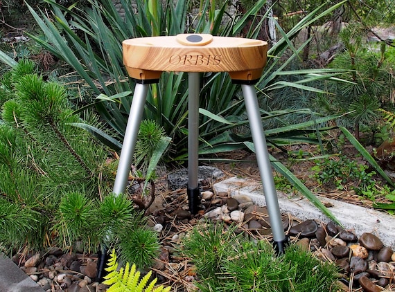 Orbis mk.3 Universal Handpan Telescopic Stand, Natural Ash. Fits handpans, pantams, tongue drums and other percussions