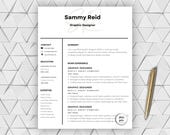 Resume, Resume Templat, Customize Resume, Easy Resume, Canva Resume Templates, Resume Template Canv, US Letter, PDF, Simple, Resume Editable