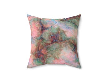 Spun Polyester Square Pillow