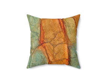 Spun Polyester Square Pillow