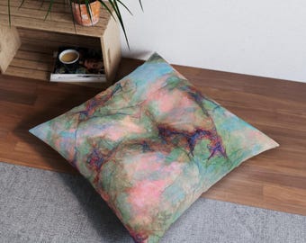 Tufted Floor Pillow, Square