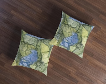 Tufted Floor Pillow, Square