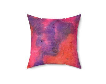 Spun Polyester Square Pillow