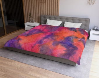 Cozy Microfiber Duvet Cover Set, Bedroom Decor, Bedding Set, Lightweight Duvet Cover, Soft Microfiber Bedding, Twin Full Queen King Size