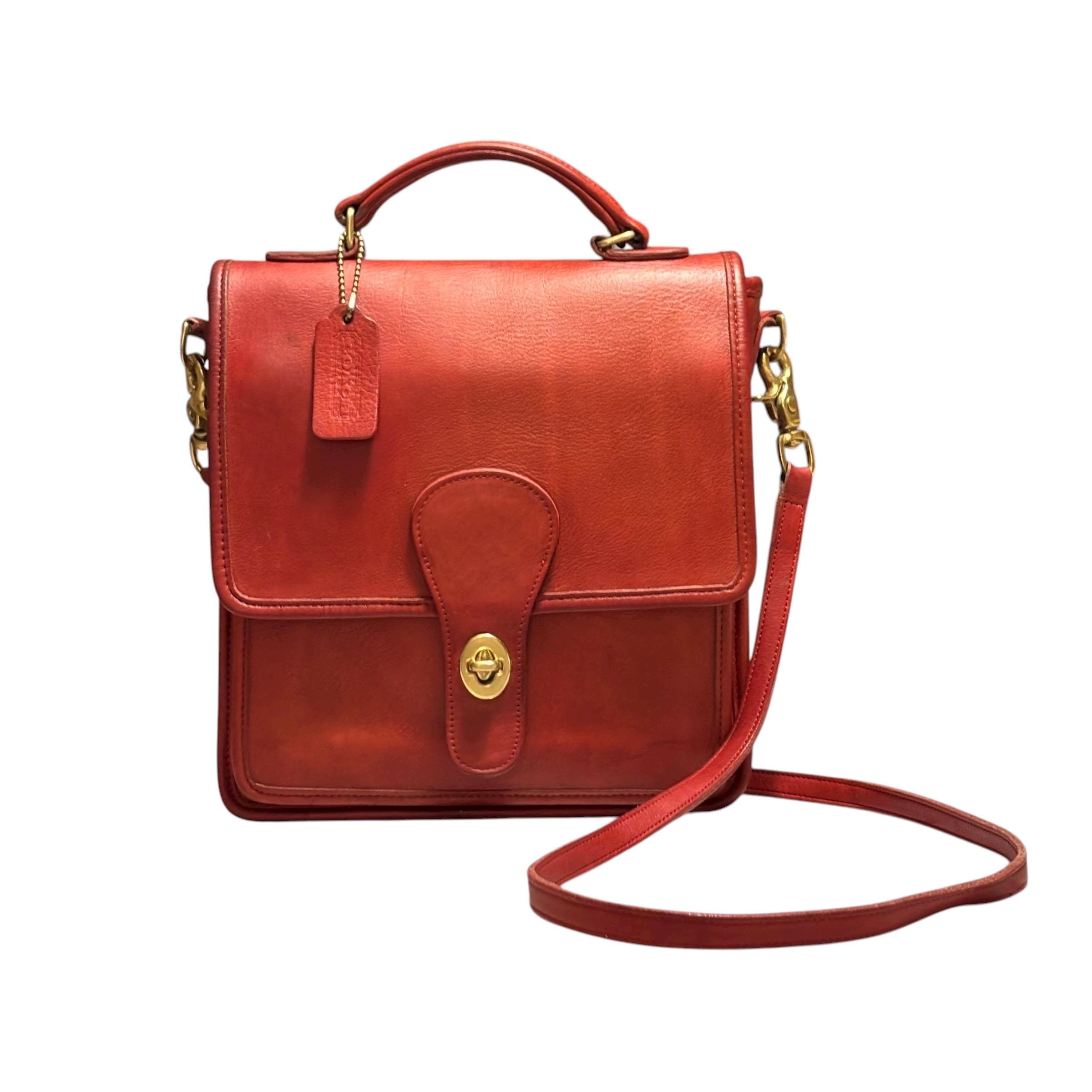 Vintage coach station bag - Etsy 日本