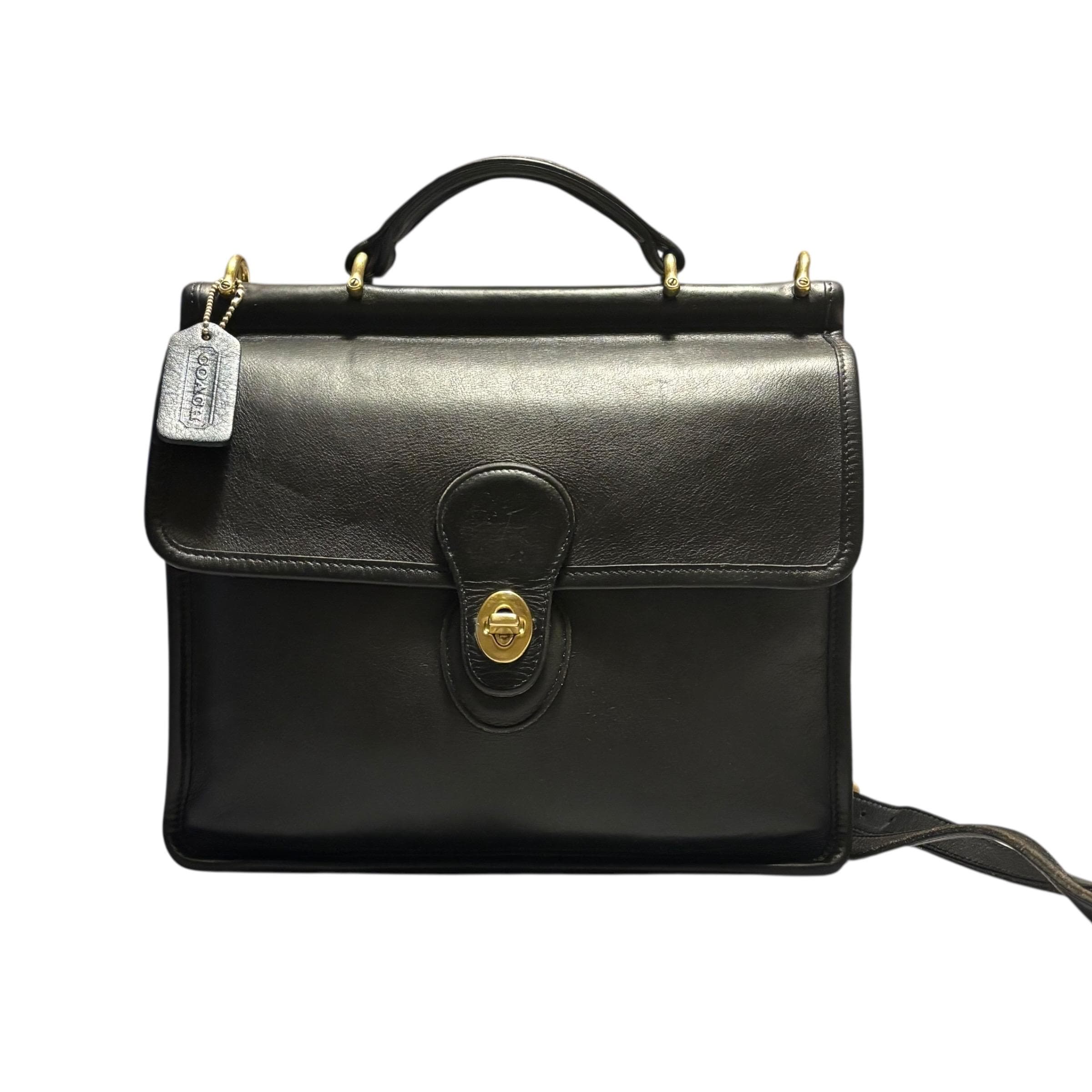 Vintage Coach Willis Bag Navy - Etsy