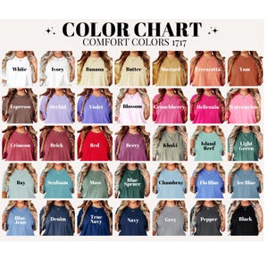 Boho Mountain Shirt: Soft Comfort Colors, Nature Graphic Tee image 7